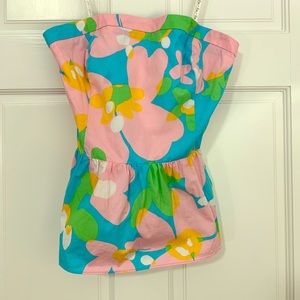 Lilly Pulitzer Peplum Top